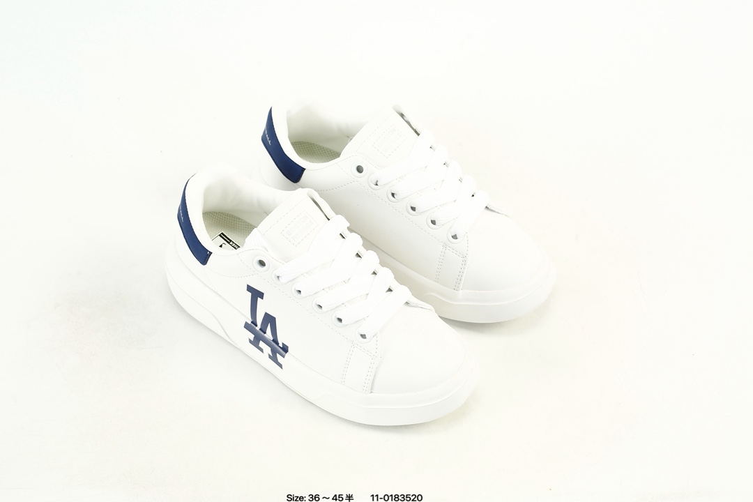 MLB LA Dodgers Chunky Classic Sneakers White/Navy