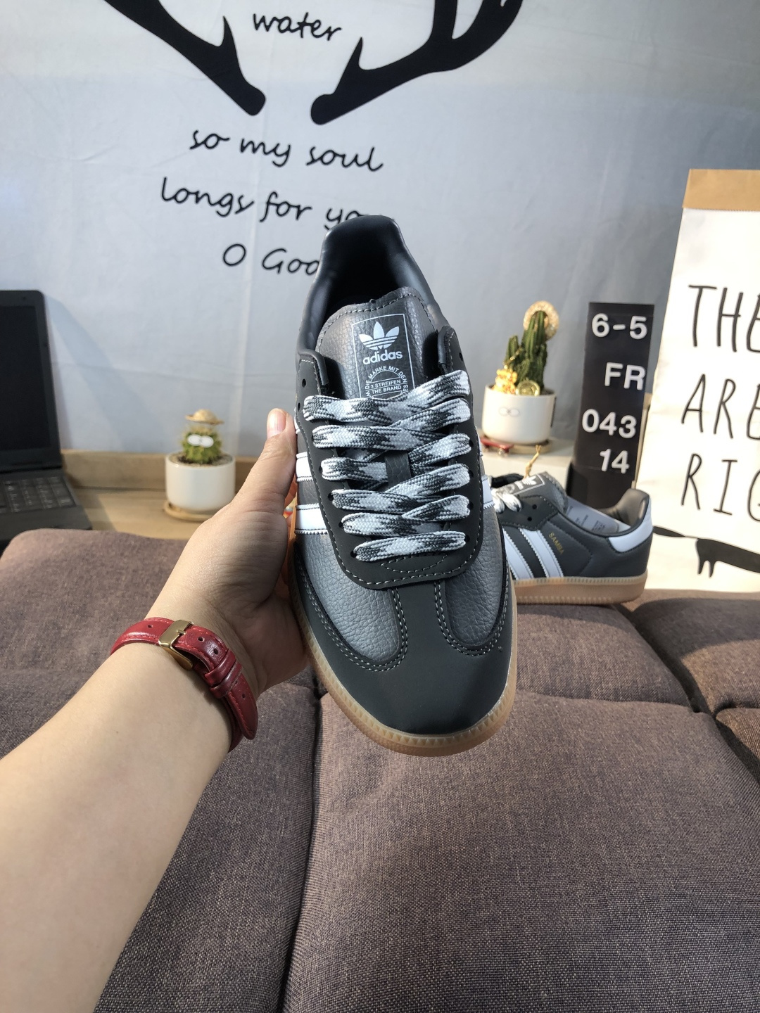 Adidas Samba OG Low Sneakers Grey