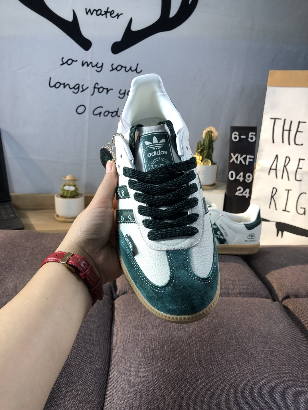 Adidas Samba OG Low Sneakers Green