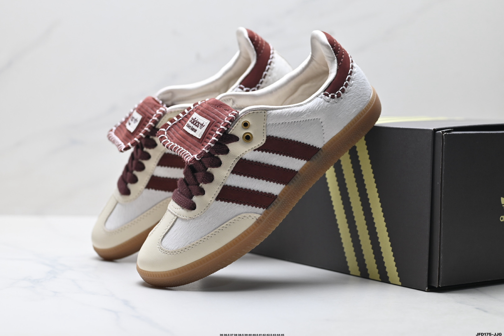 Adidas Samba OG Pony Tonal Burgundy