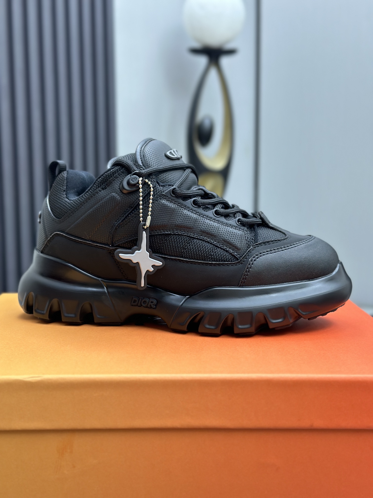 Dior Lewis Hamilton Chunky Sneakers Black