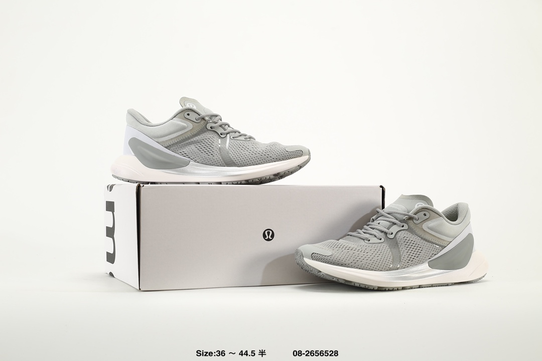 Lululemon Blissfeel Cushioned Low-Top Running Shoes Grey