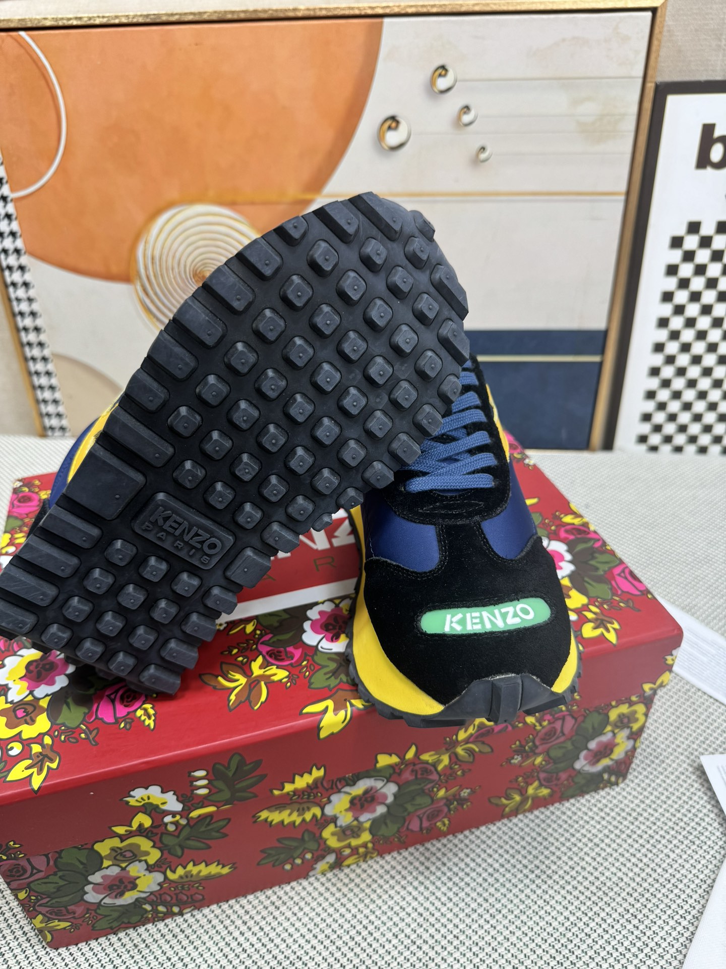Kenzo Retro Runner Sneakers Multicolor