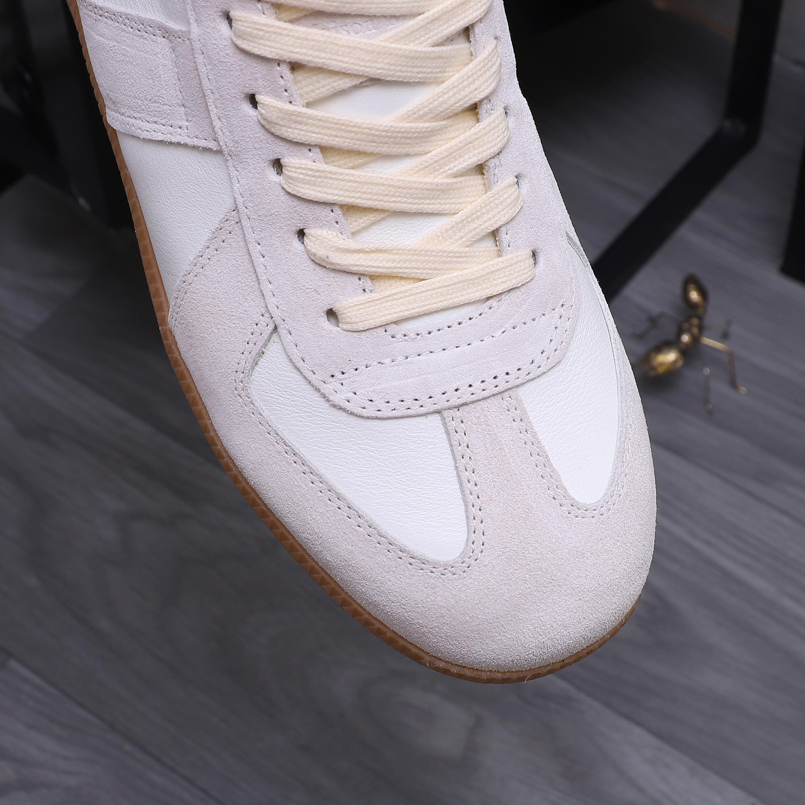 Maison Margiela Leather Sneaker White