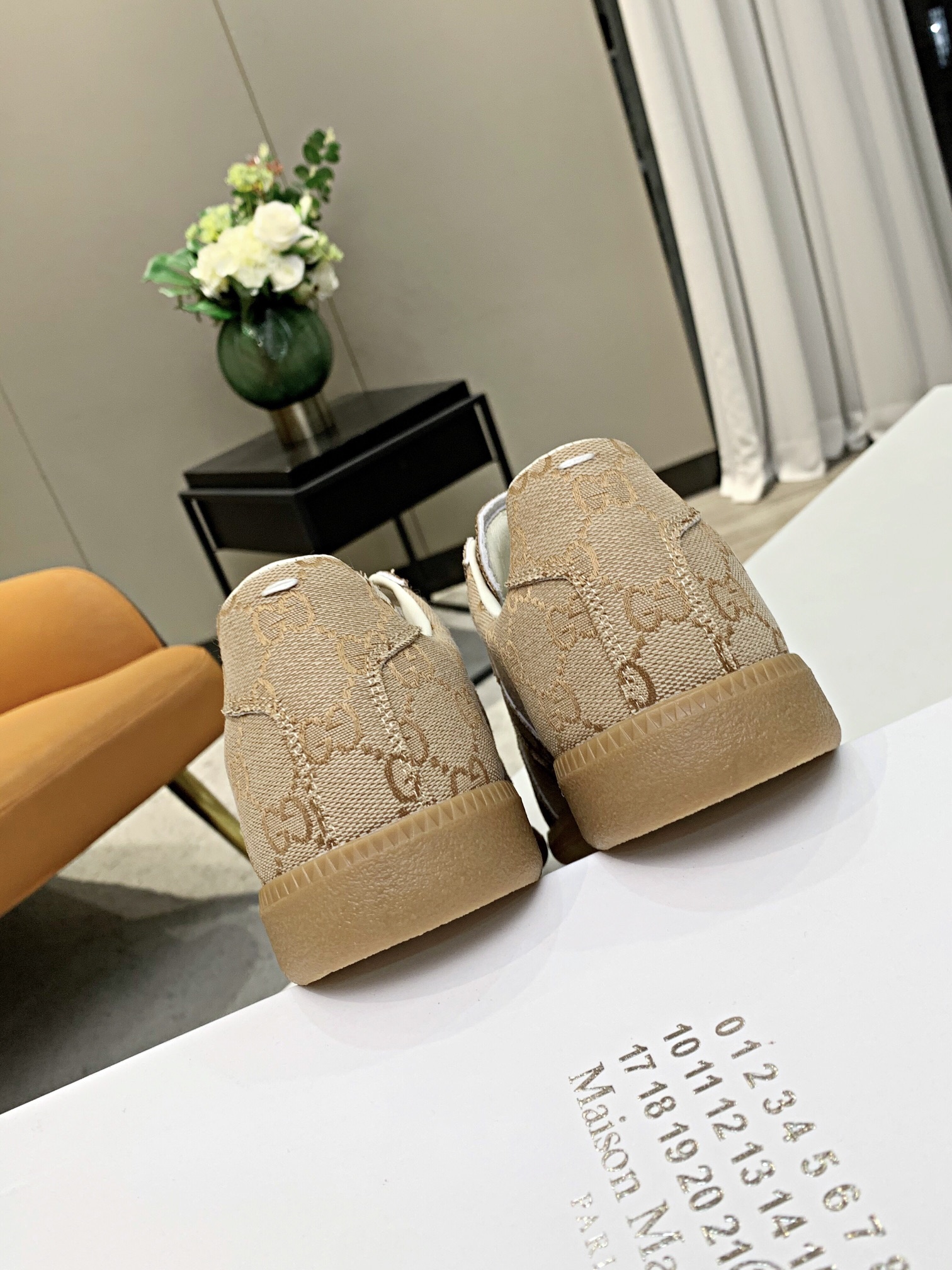 Maison Margiela MM6 German Trainer Sneaker Khaki