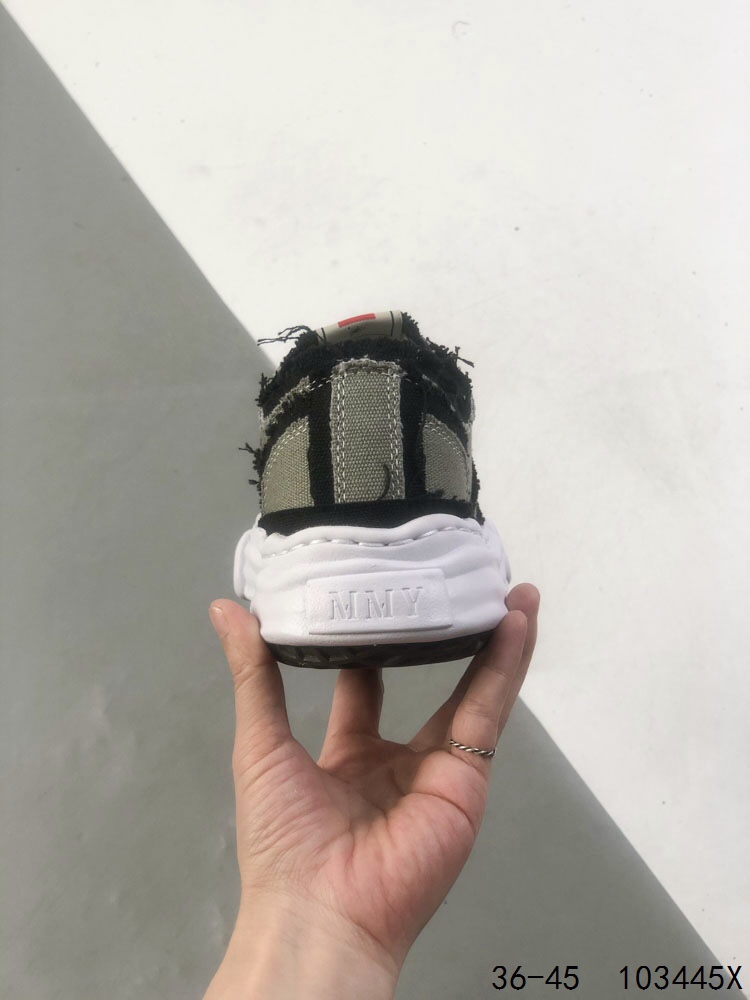 Maison Mihara Yasuhiro Wayne Sole Low Sneaker Green