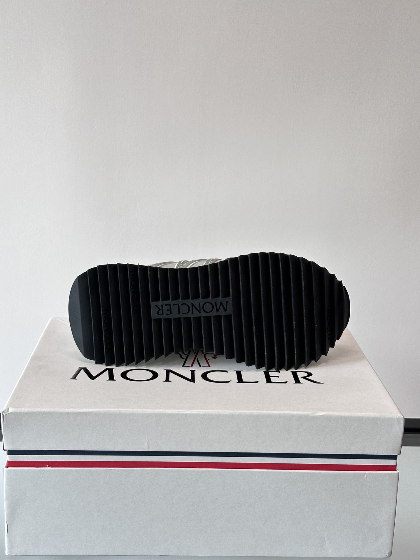 Moncler Pacey Platform Sneakers Grey