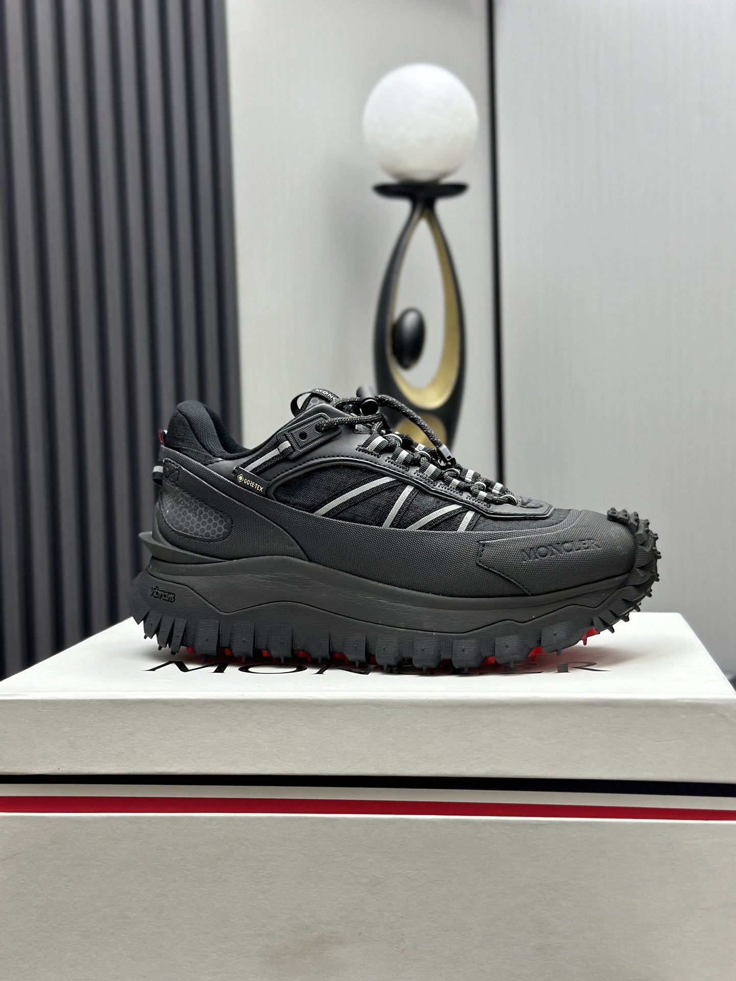 Moncler Trailgrip GTX Trail Shoes Black