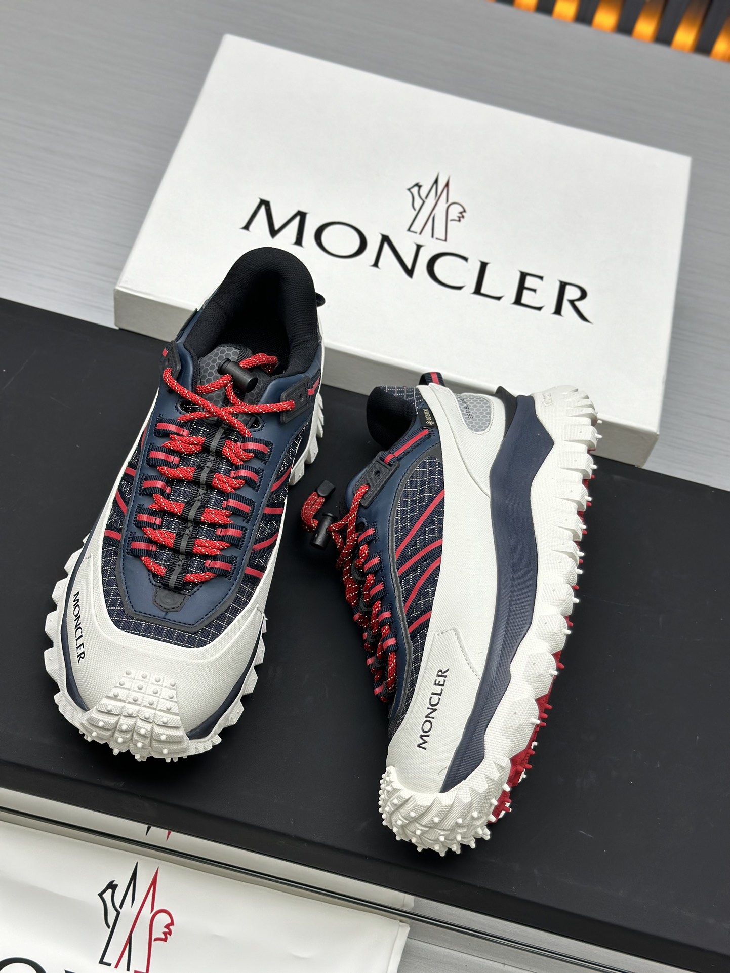 Moncler Trailgrip GTX Outdoor Shoes Navy