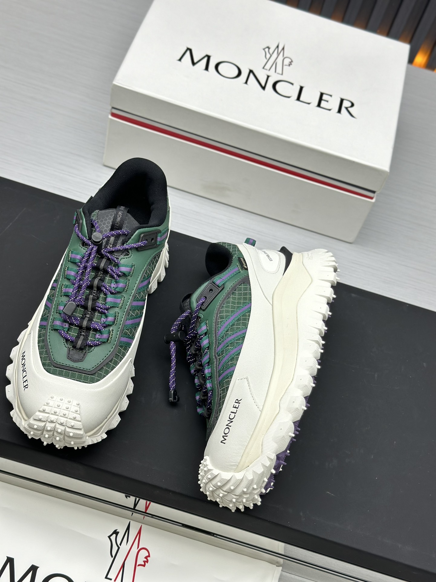 Moncler Trailgrip GTX Trail Shoes Green