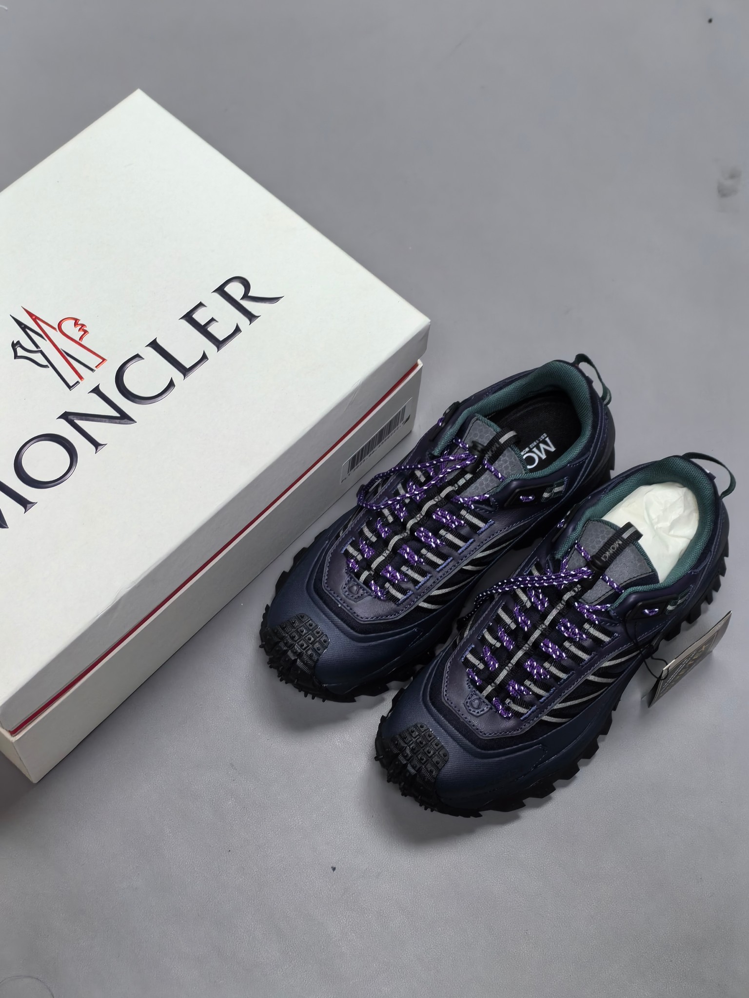 Moncler Trailgrip GTX Shoes Navy