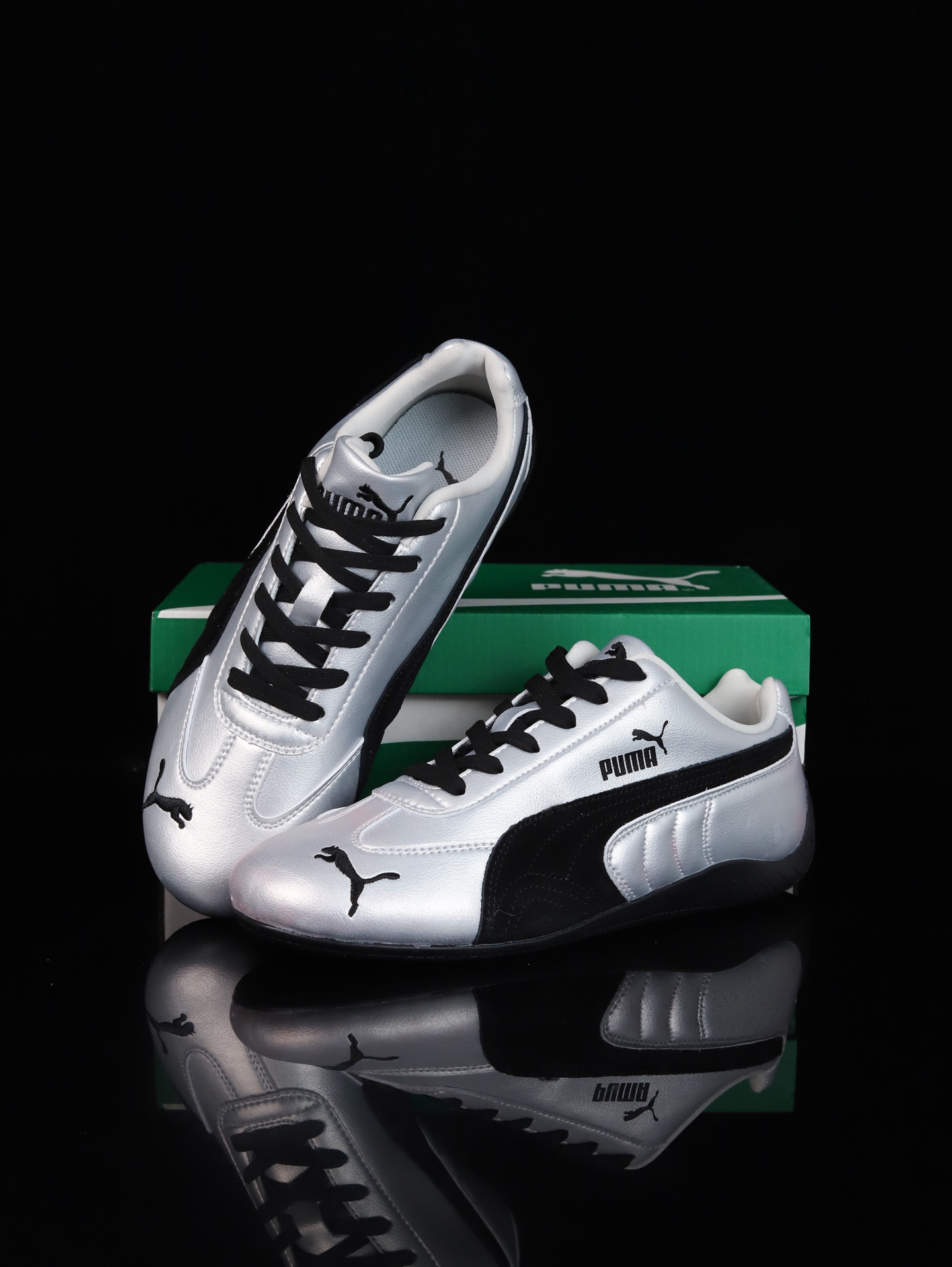 Puma Roma M Low Retro Sneakers Silver