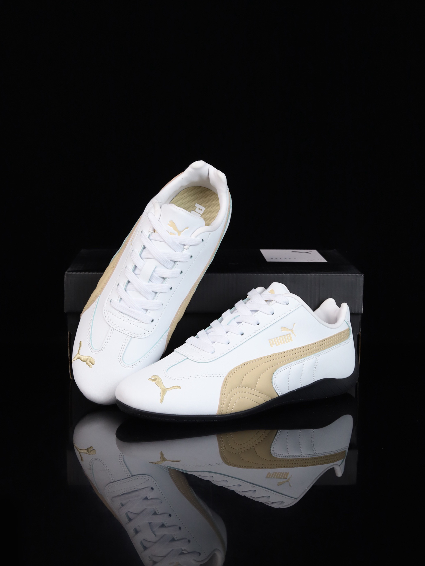 Puma Roma M Low Sneakers White/Gold