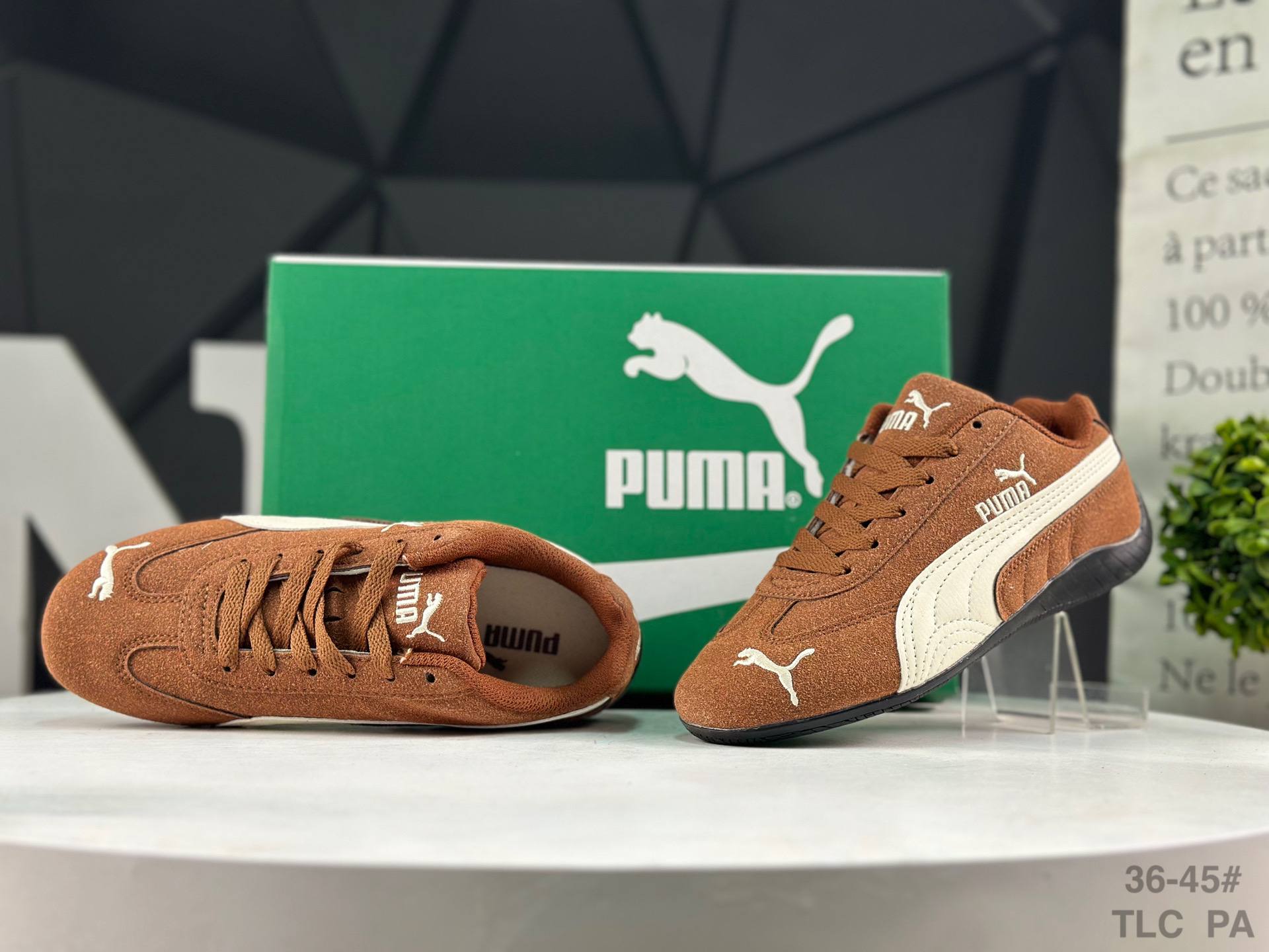 Puma Speed OG Suede Sneakers Brown