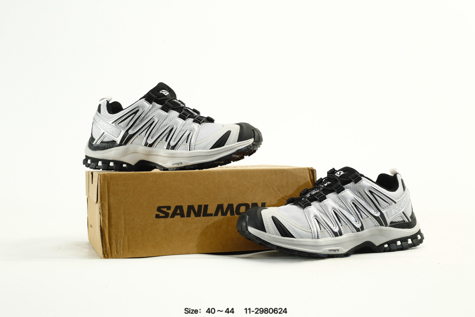 Salomon XT-Whisper Void Trail Shoes White/Black