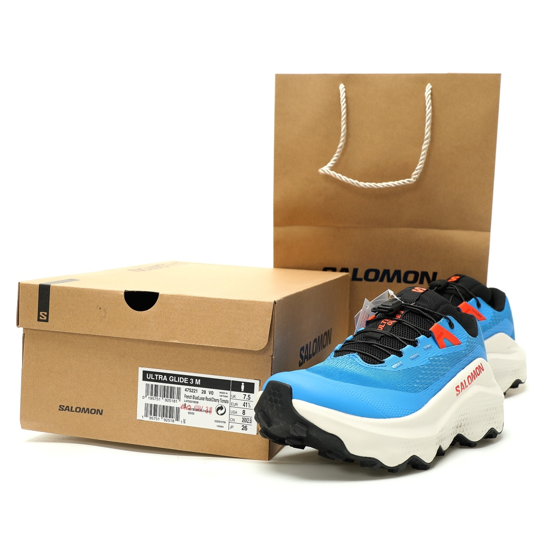Salomon Ultra Glide 3 Trail Shoes Blue