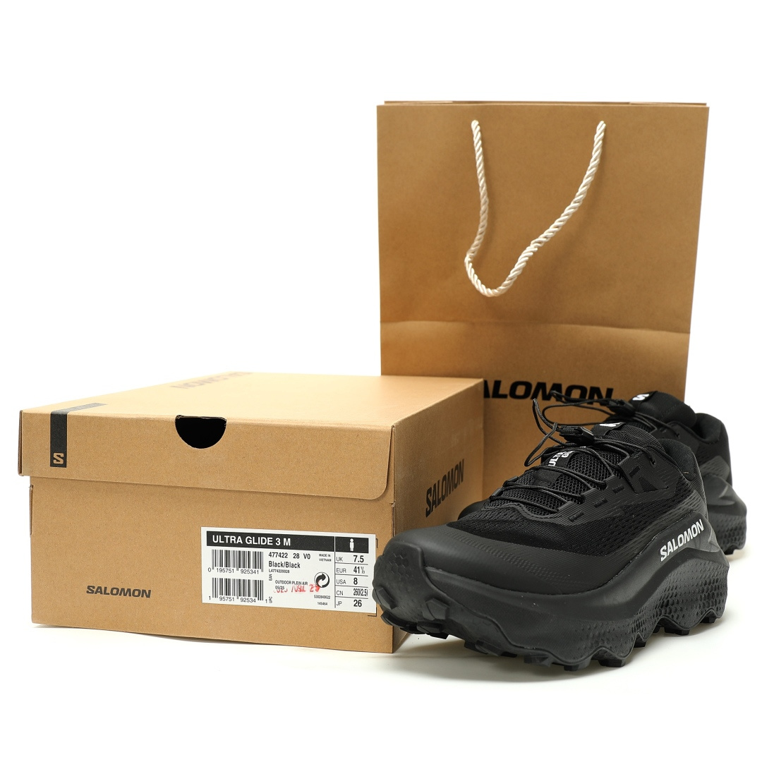 Salomon Ultra Glide 3 Trail Shoes Black