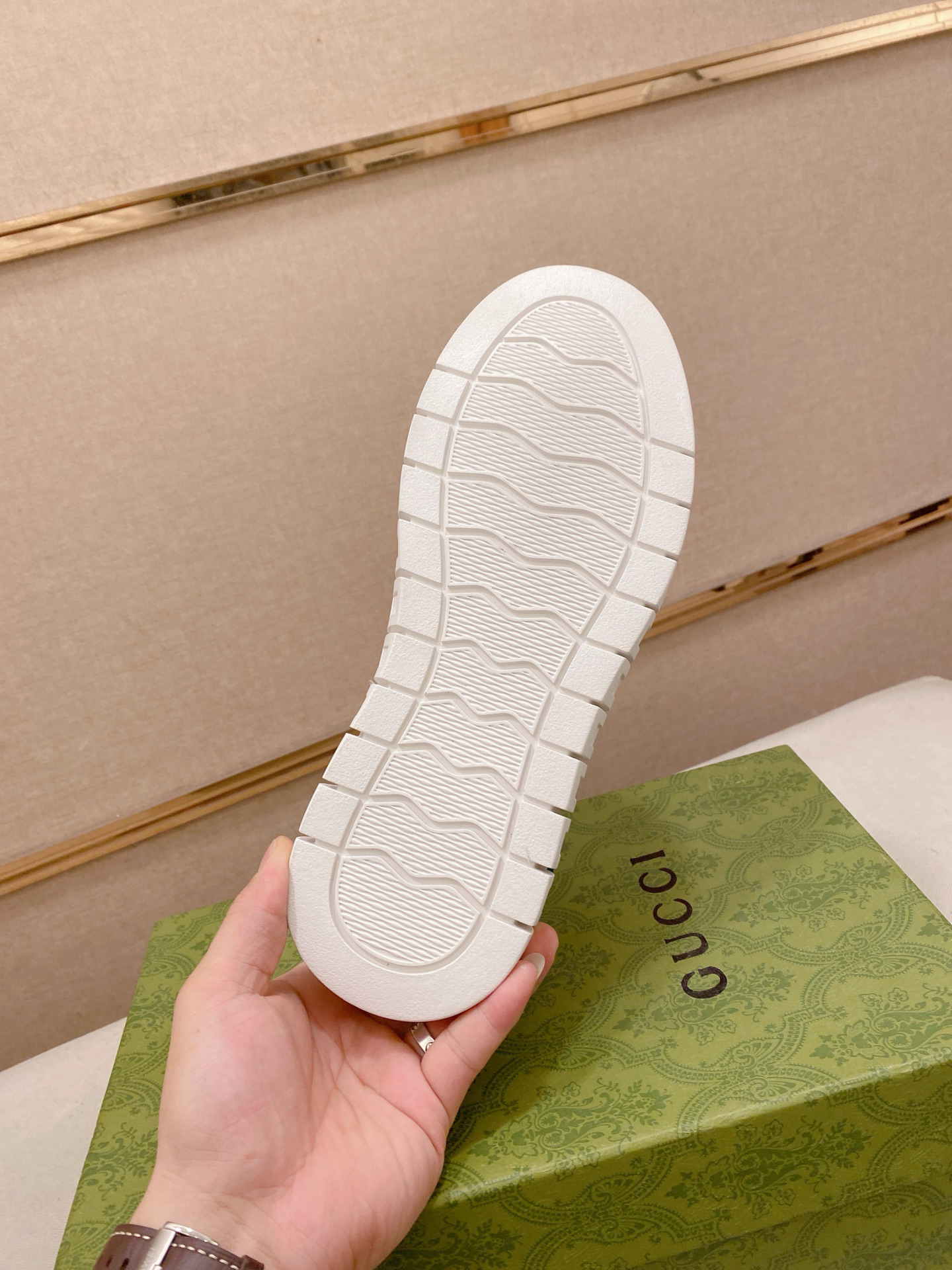 Gucci GG Canvas Slip-On Sneakers Grey