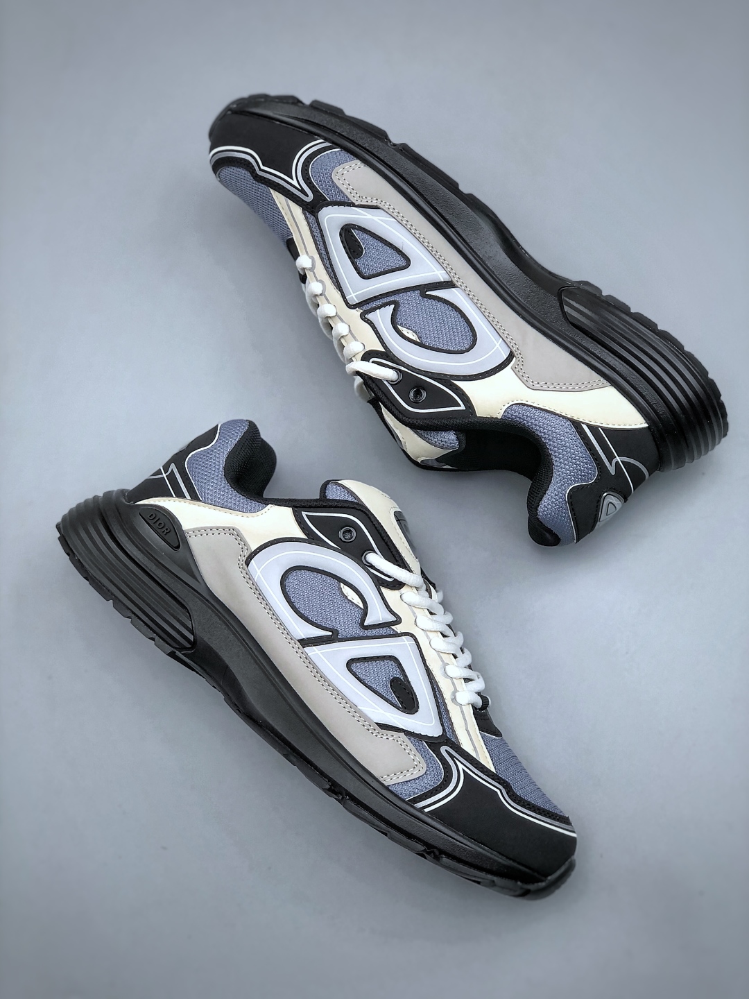 Dior B30 Chunky Sneakers Grey/Black/White