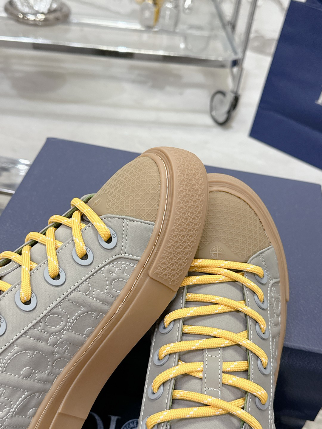 Dior B33 x Stone Island Sneakers Grey