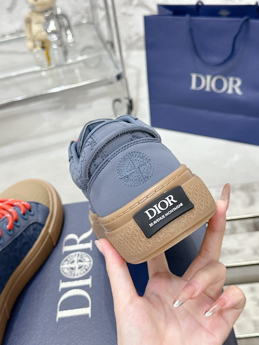 Dior B33 Casual Sneakers Blue