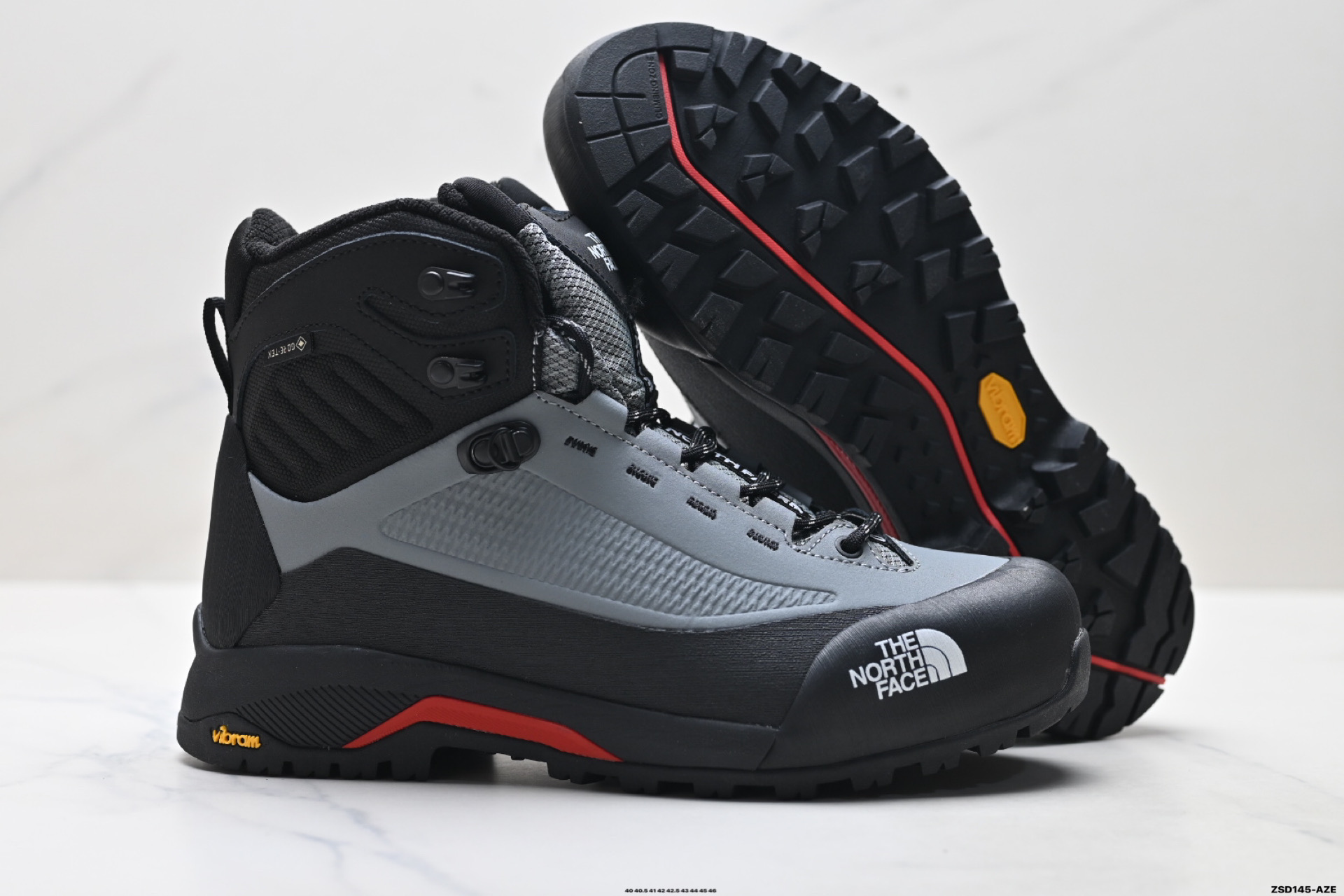 The North Face Waterproof Mid Hiking Boots Black/Gray