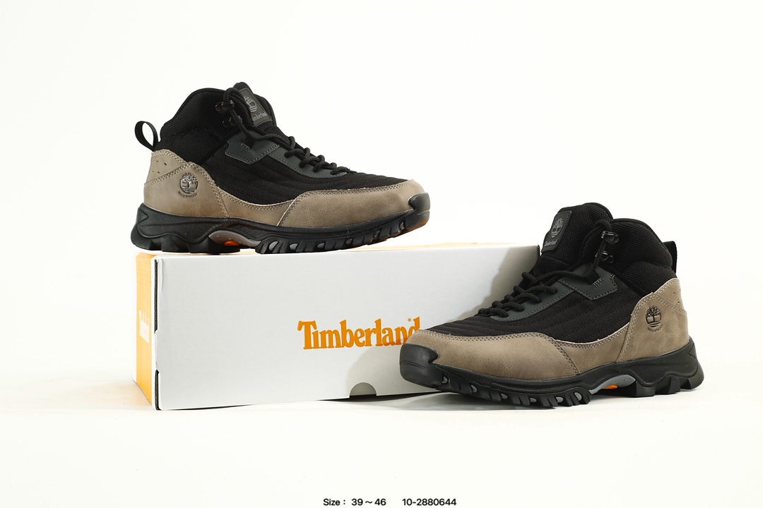 Timberland Waterproof Mid Hiking Boots Black/Khaki