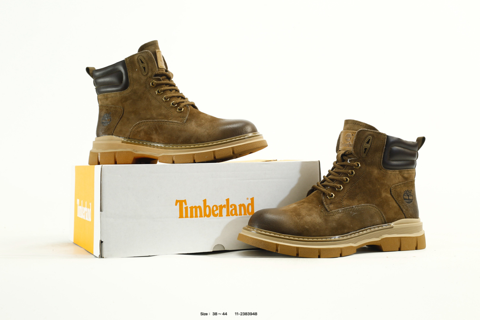 Timberland Premium Waterproof Leather Boots Brown