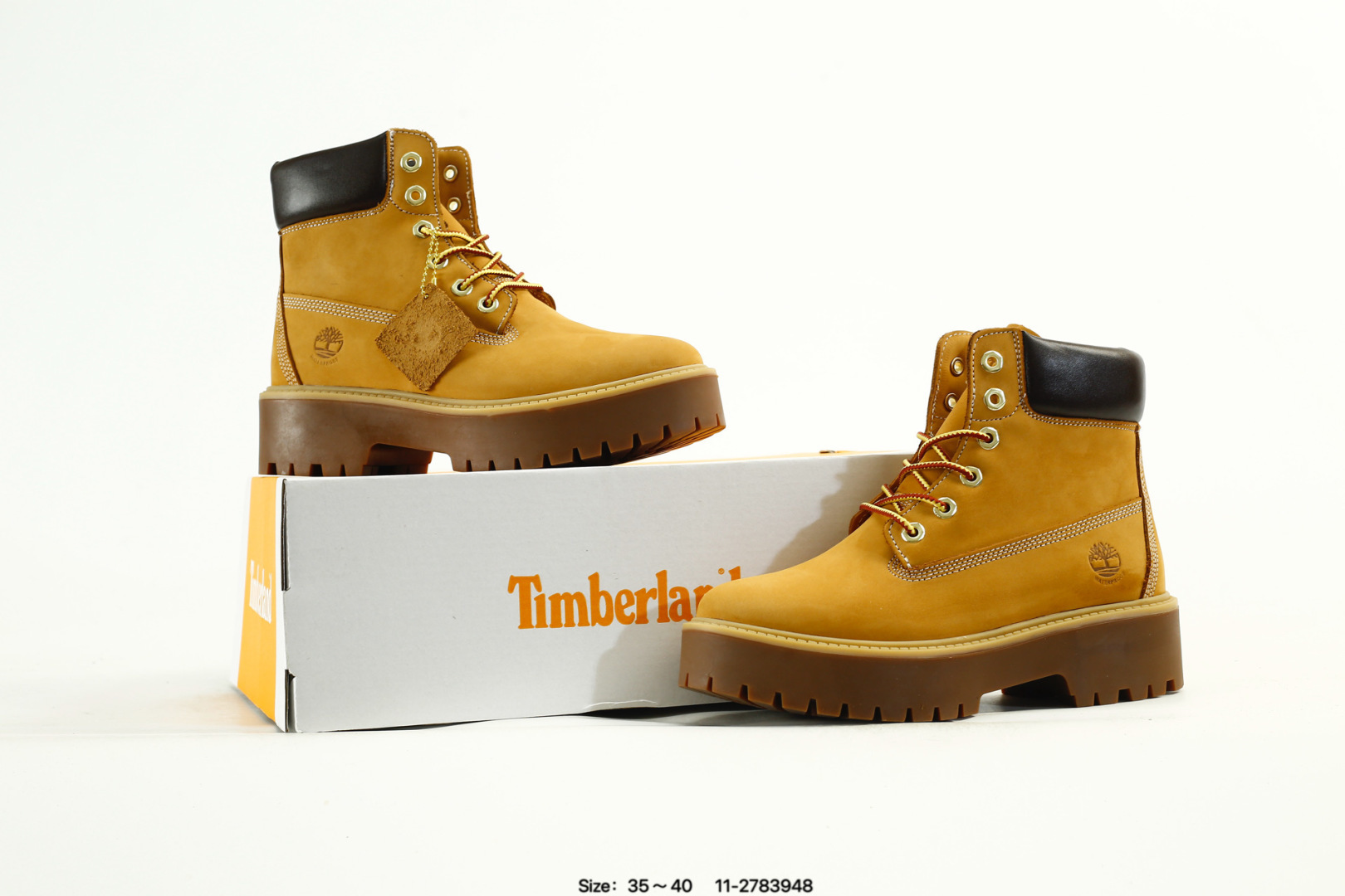 Timberland Premium Waterproof High-Top Boots Wheat