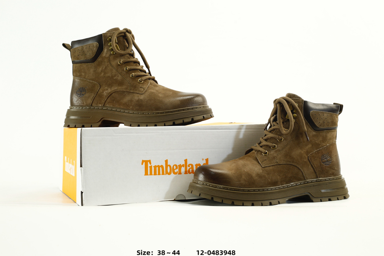 Timberland Premium Waterproof High-Top Boots Brown