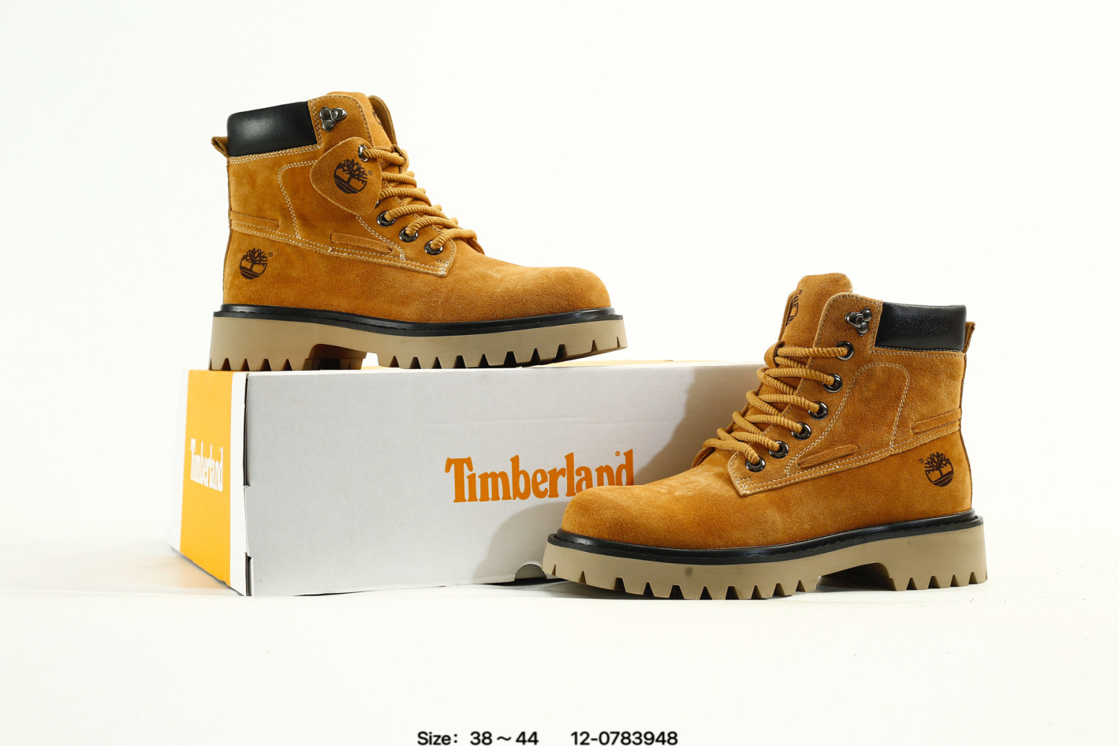 Timberland Premium Leather Waterproof Boots Wheat