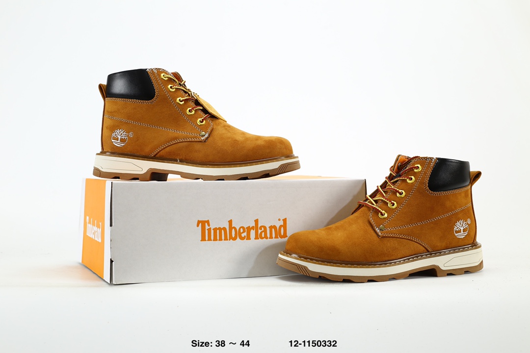 Timberland High-Top Hiking Boots Brown