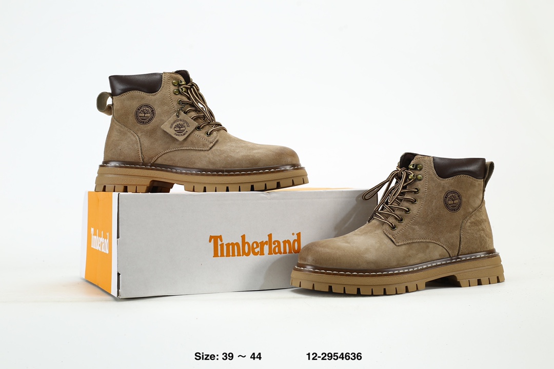 Timberland Lug Sole Short Martin Boots Khaki