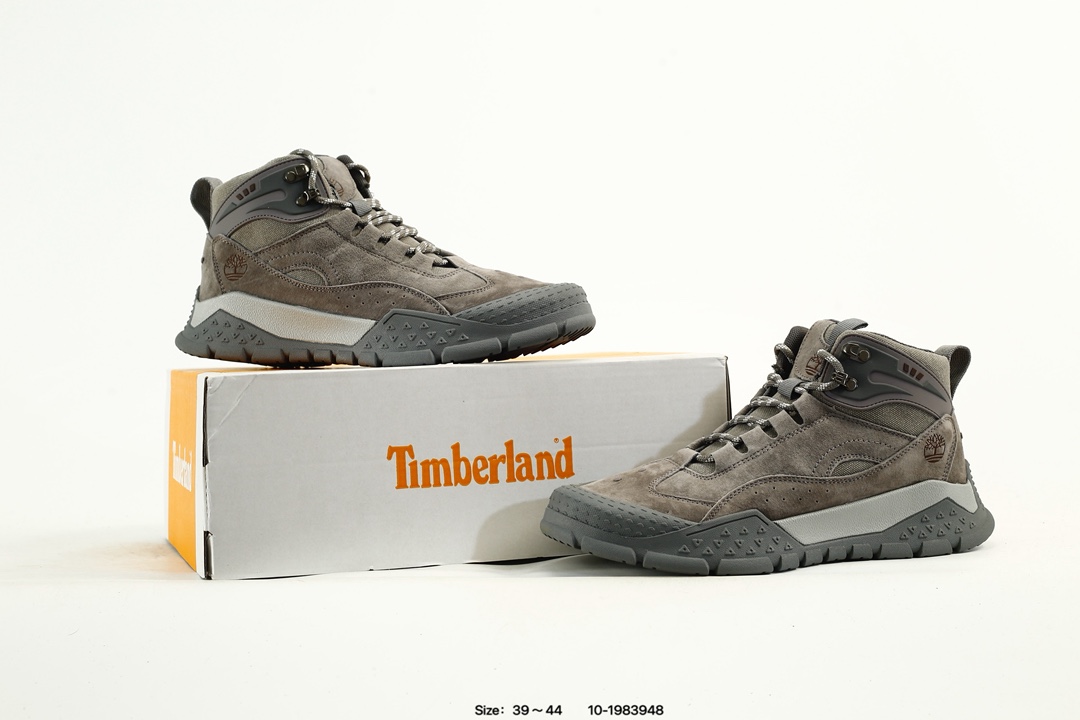 Timberland Mid-Cut Durable Martin Boots Grey