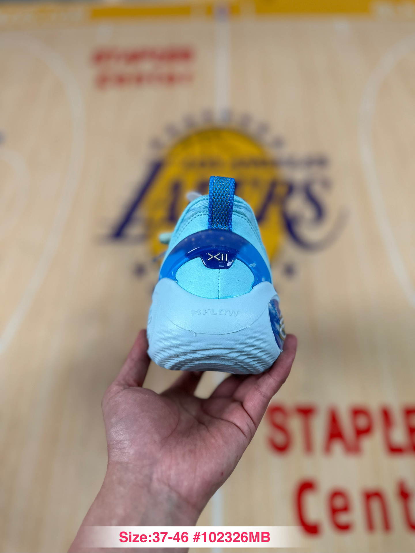 Under Armour Curry 12 Basketball Shoes Light Blue