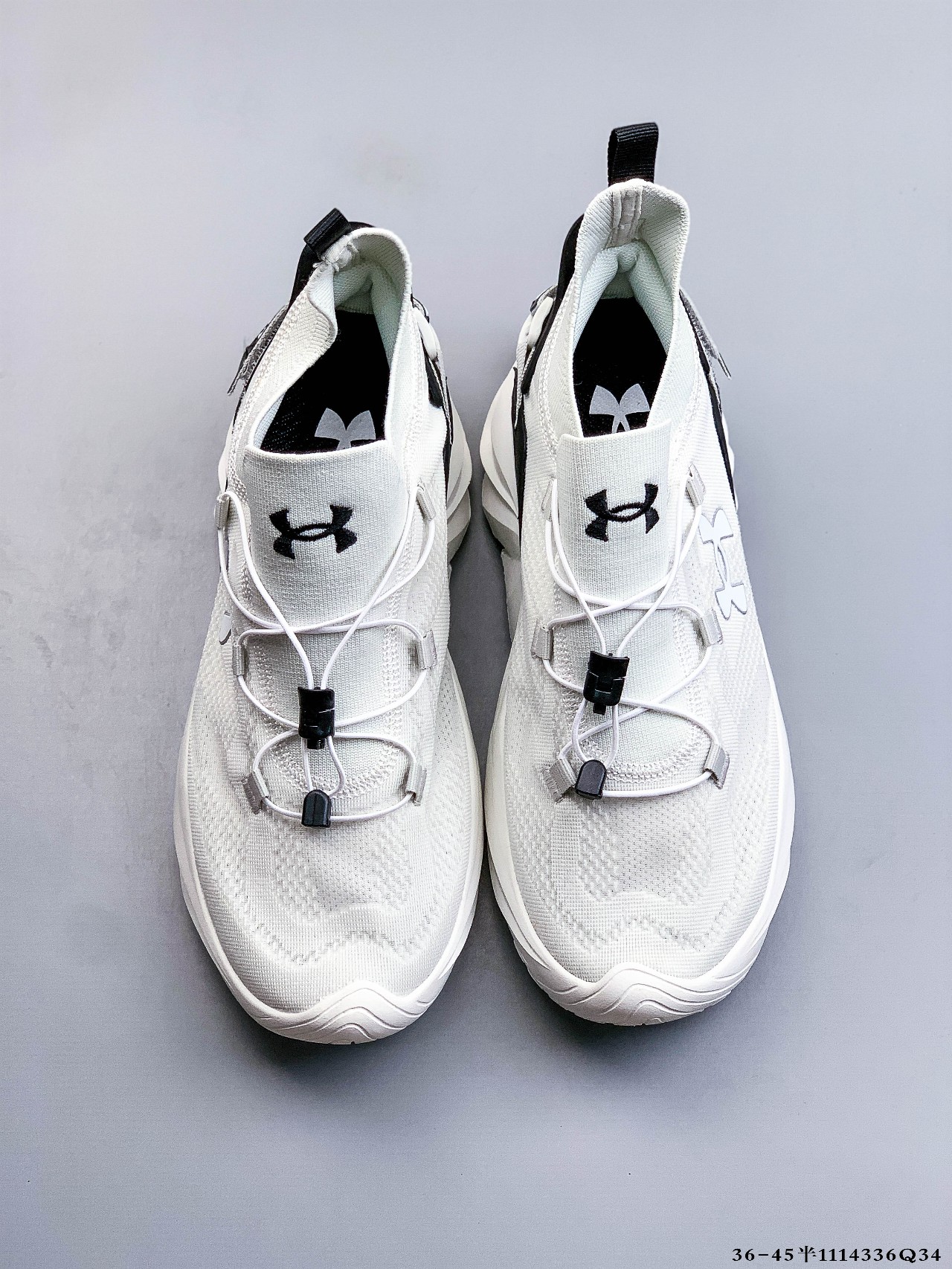 Under Armour Breathable Hiking Runner Shoes White/Black