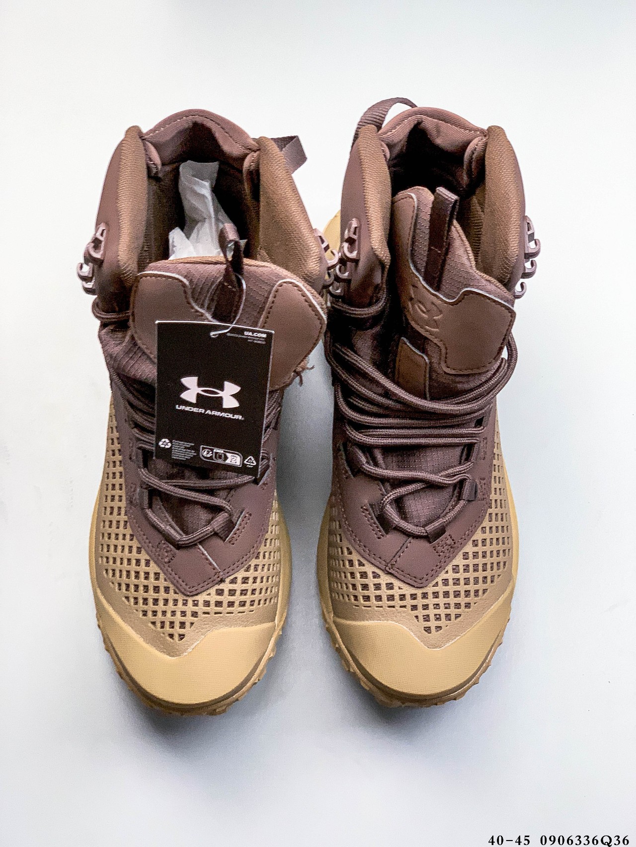 Under Armour UA Raider Waterproof Hiking Boots Brown/Tan