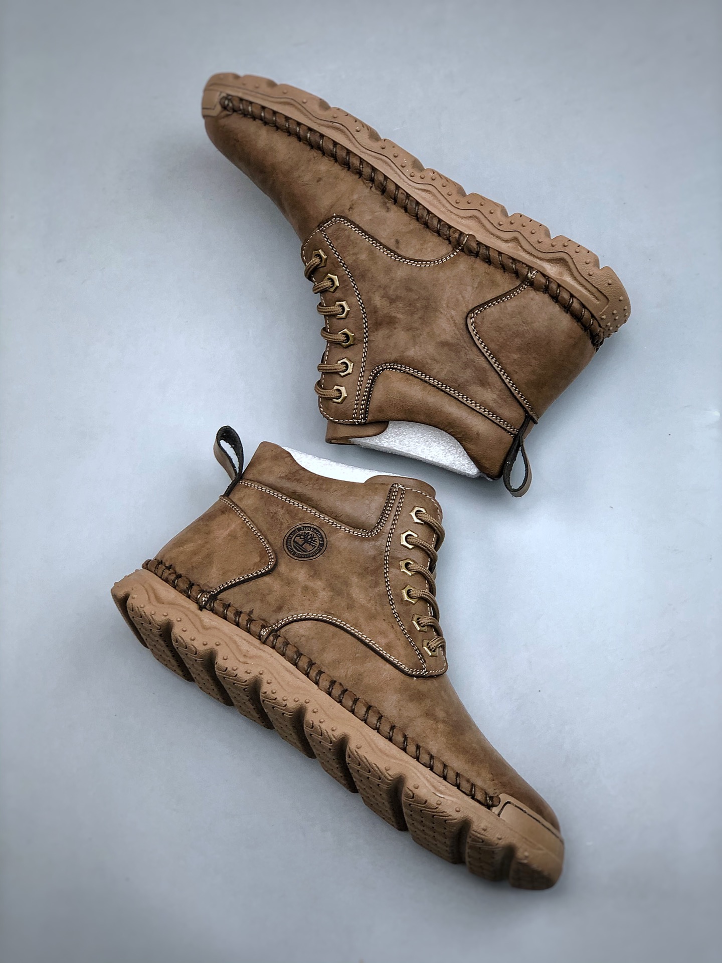 Undefeated x Timberland Lug Sole Boots Brown