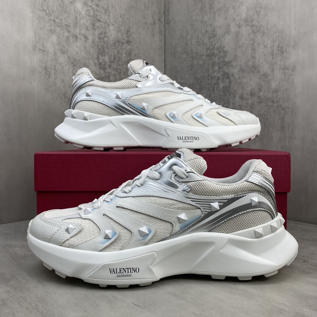 Valentino Garavani Totaloop V Sneakers White/Silver