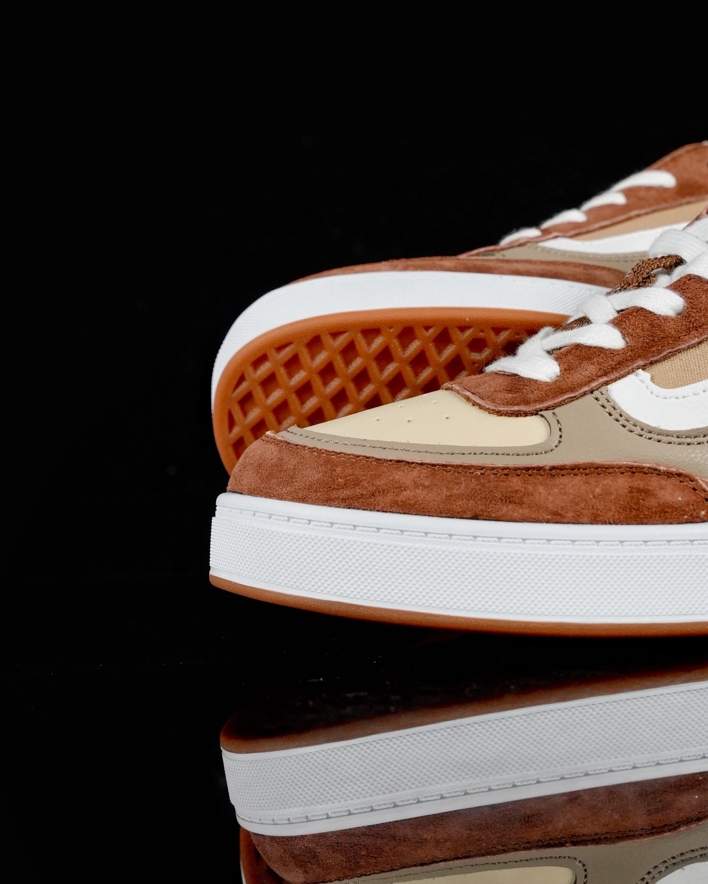 Vans Skate Estazzo Retro Skate Sneakers Brown/Khaki