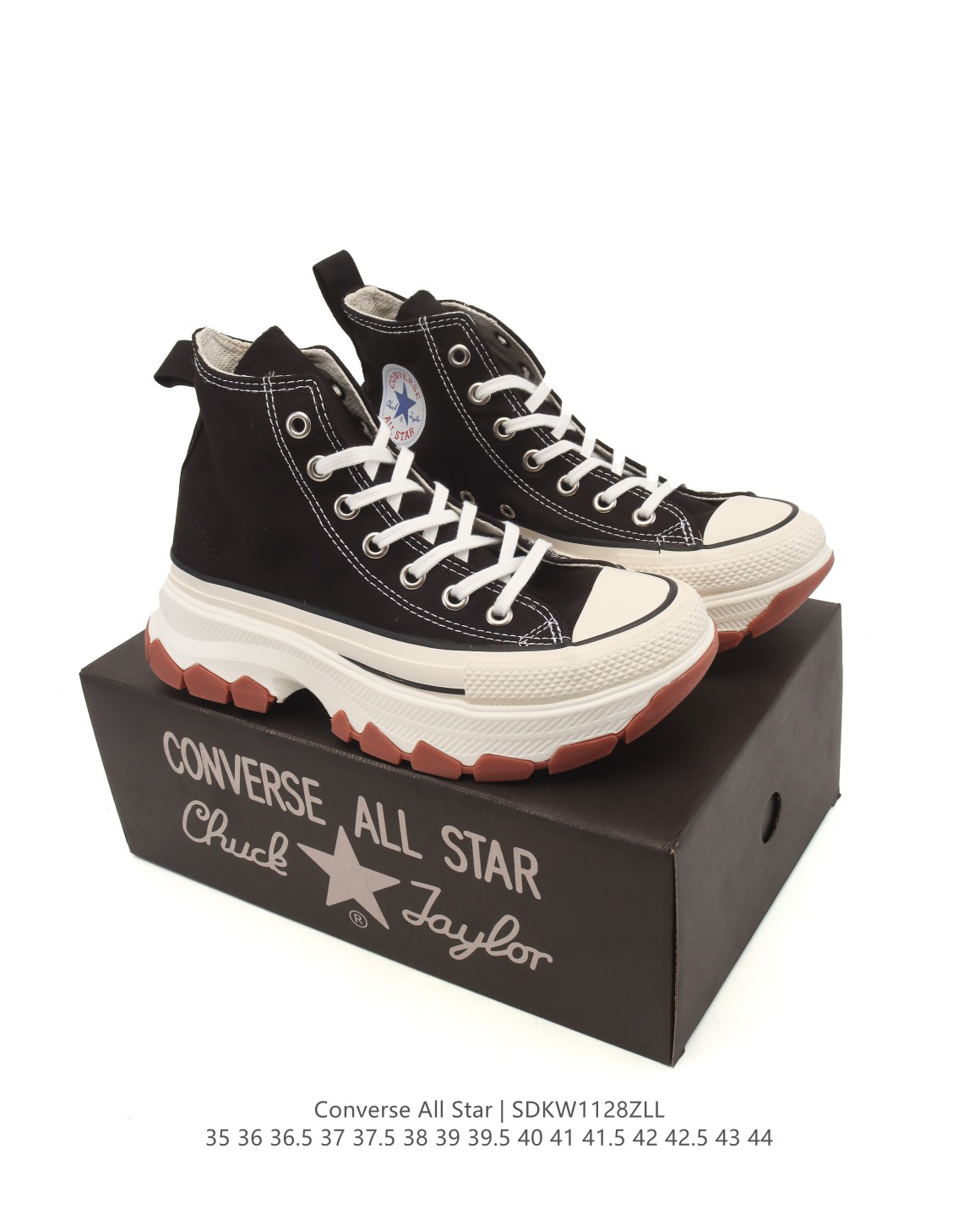 Converse All Star Platform High-Top Sneakers Black