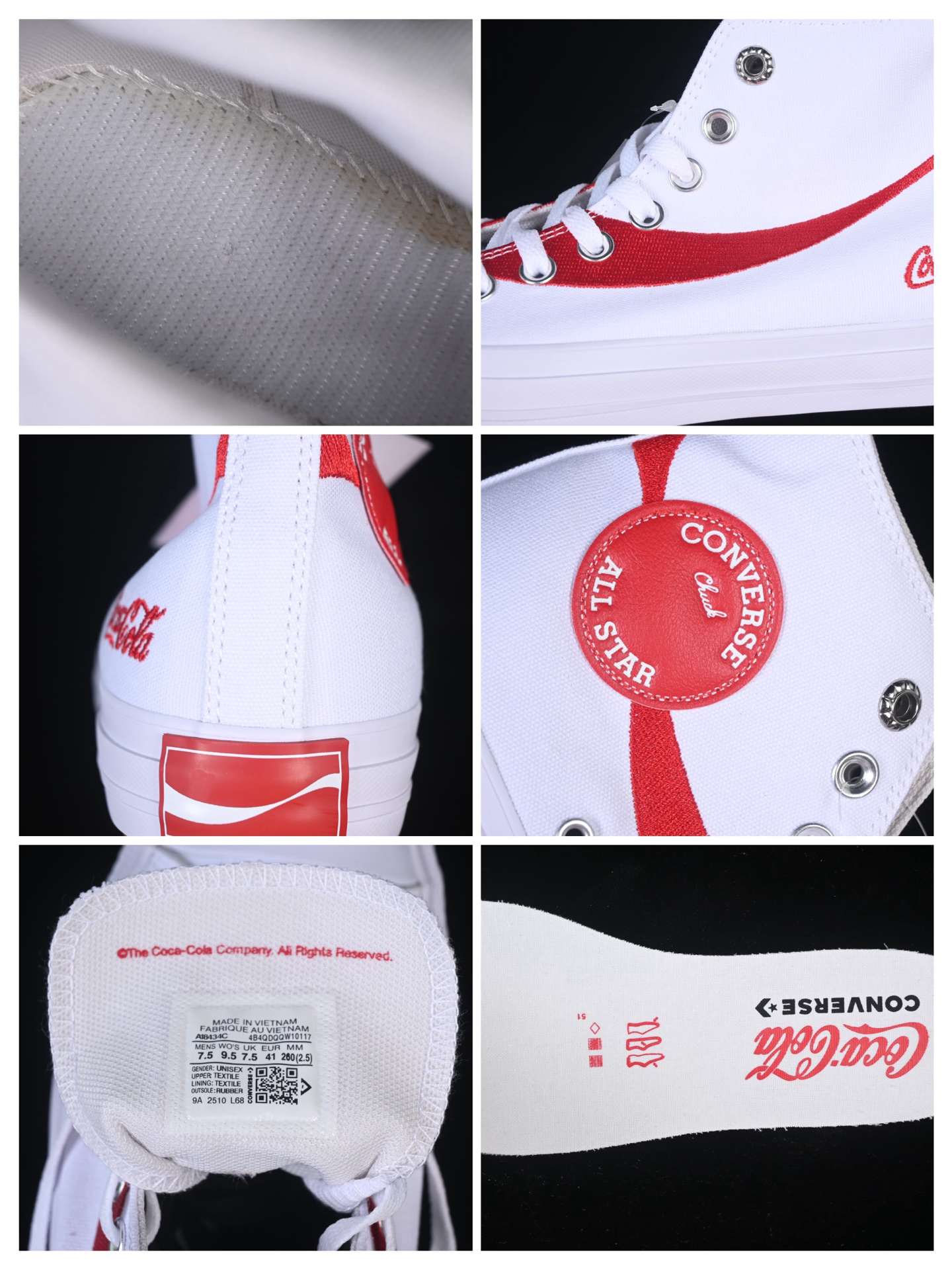 Converse Chuck 70 Hi Coca-Cola Collab Sneakers White/Red