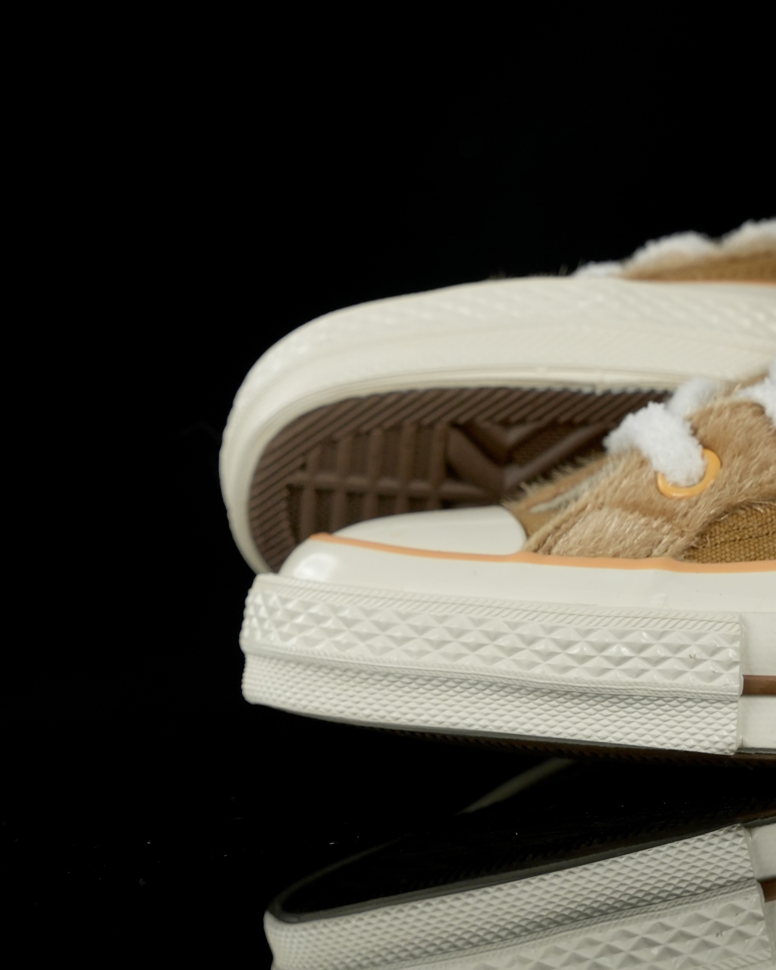 Converse Chuck 70 Furry Animal High-Top Sneakers Khaki