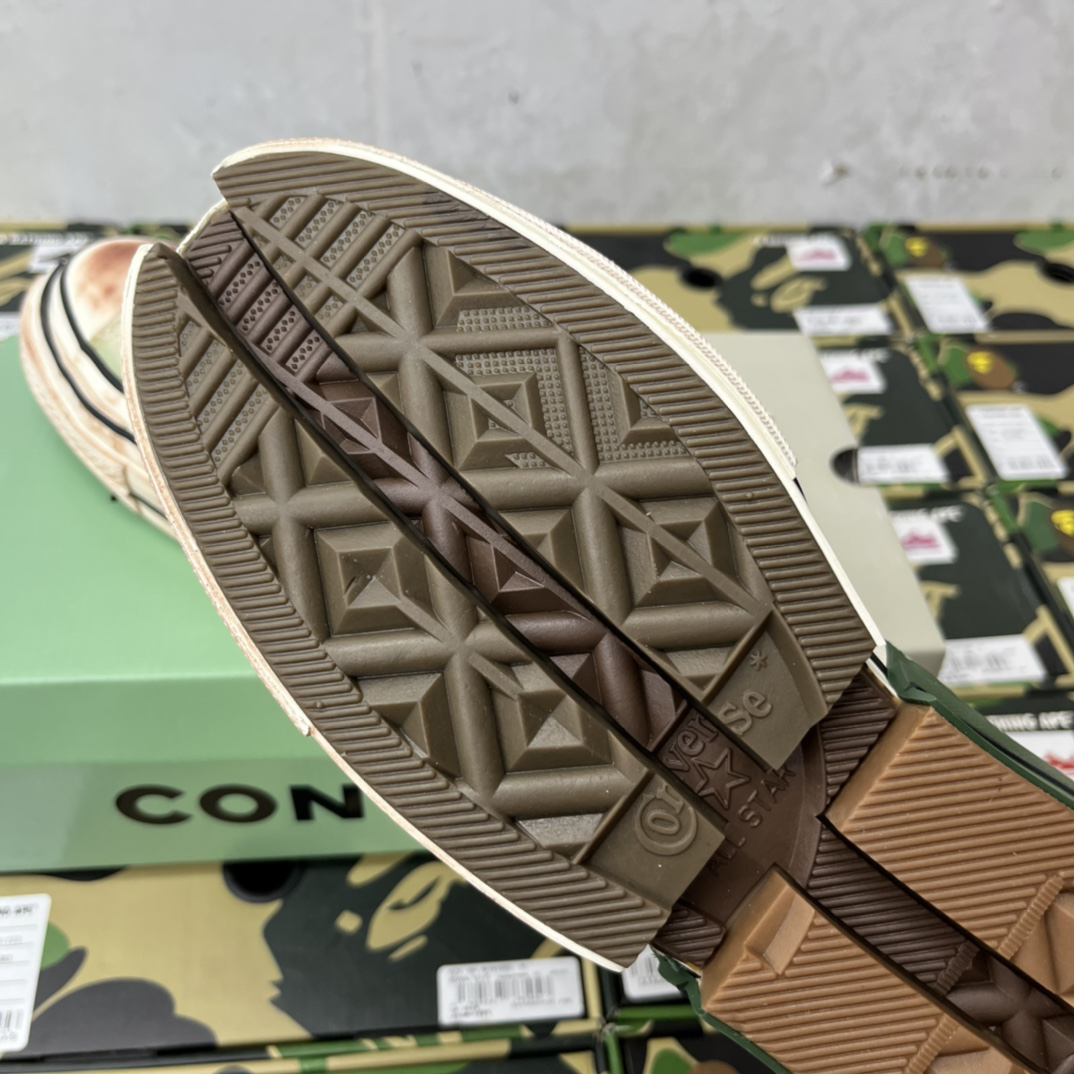 Converse x Feng Chen Wang 2-in-1 Chuck 70 Sneakers Green