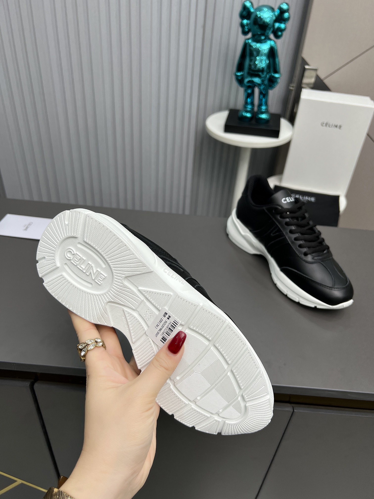 Celine CR-01 Dad Sneakers Black
