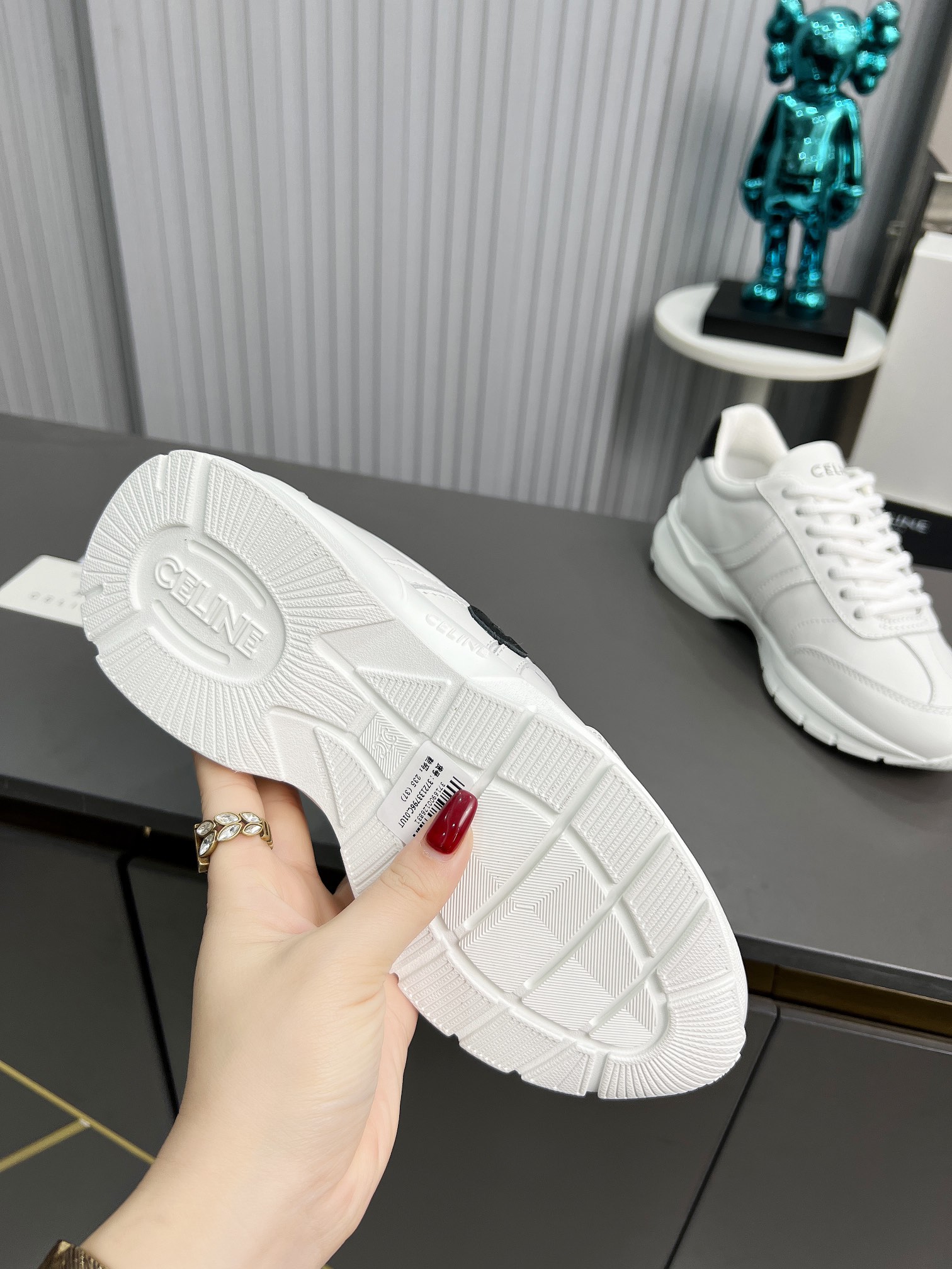 CELINE Chunky Dad Sneakers White/Black
