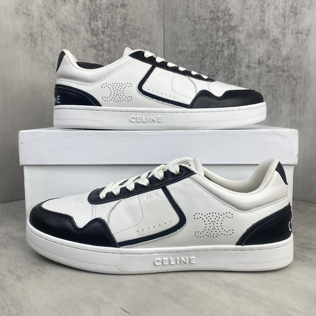 Celine CT-10 Low Sneakers White/Black