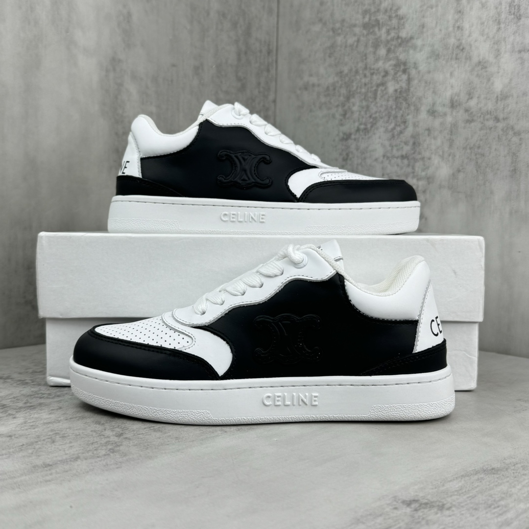 Celine Runner Low Sneakers Black/White