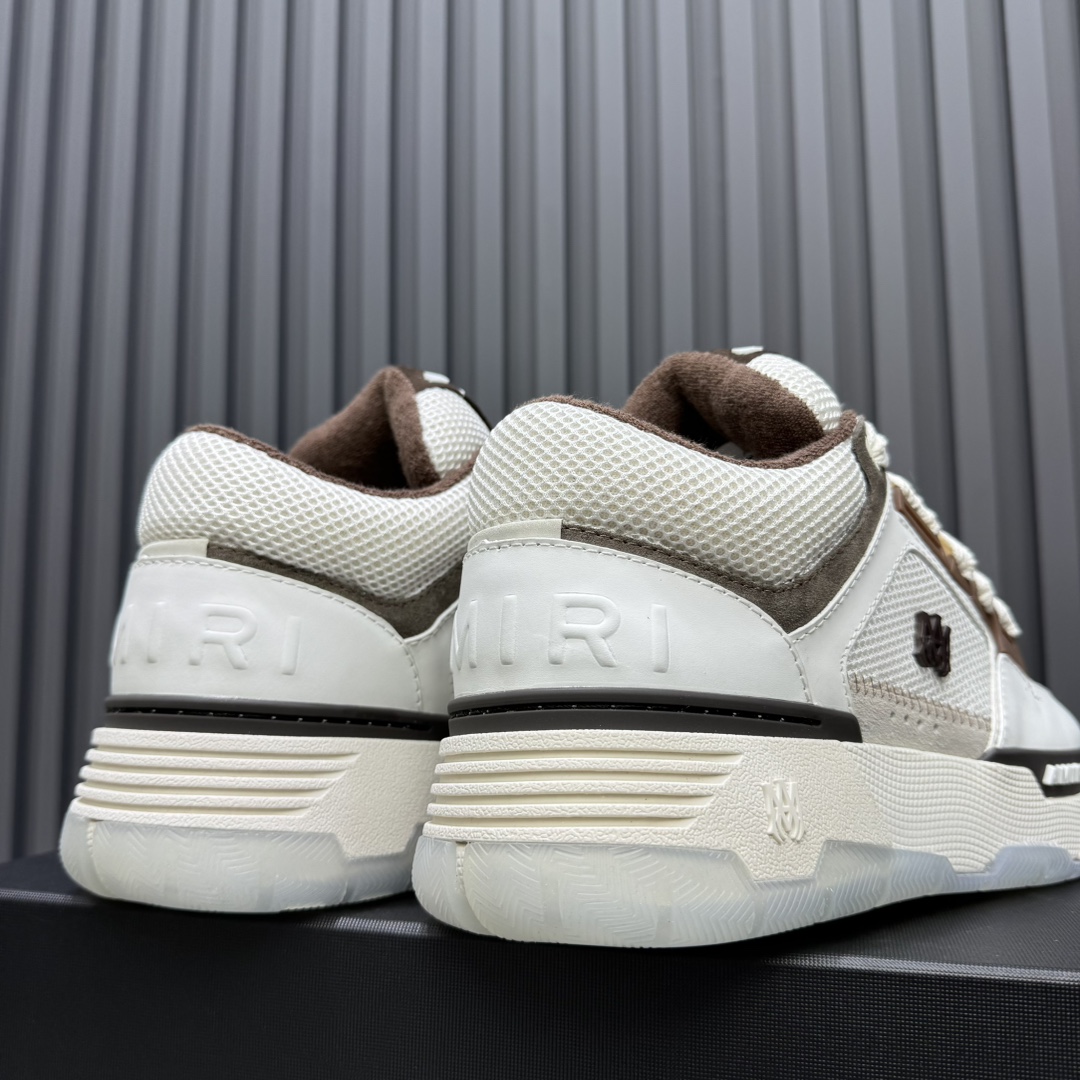 AMIRI Low-Top Sneakers White/Brown