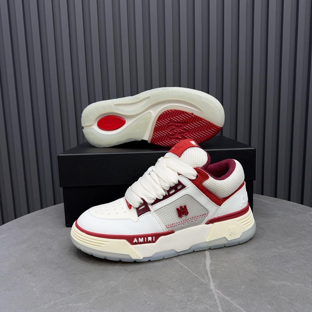 AMIRI Low-Top Sneaker White/Red